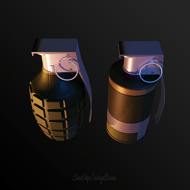 Grenade Top View