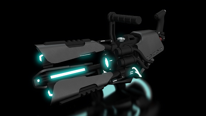 Ion Beam Gun Animation Video 8