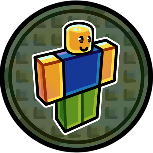 3D Noob Badge