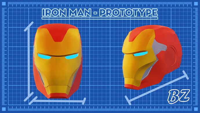 Iron Man Render