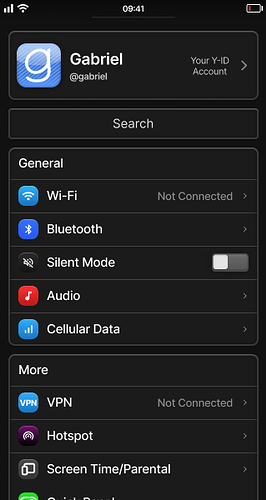 App - Settings