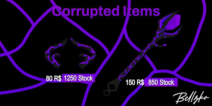 Corrupted Model Items Bellzko