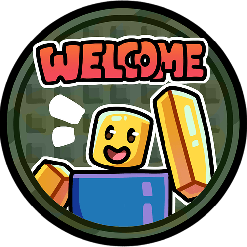 Welcome Badge