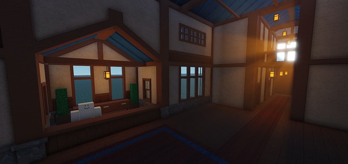 Medieval Inn Inside View