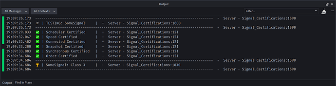 Results without PrintTestDetails