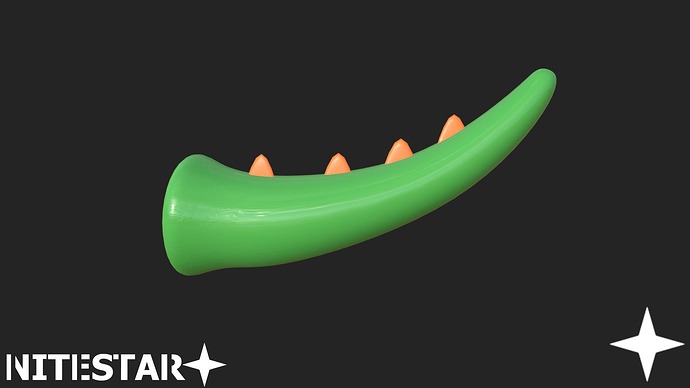 CartoonyDinosaurTail