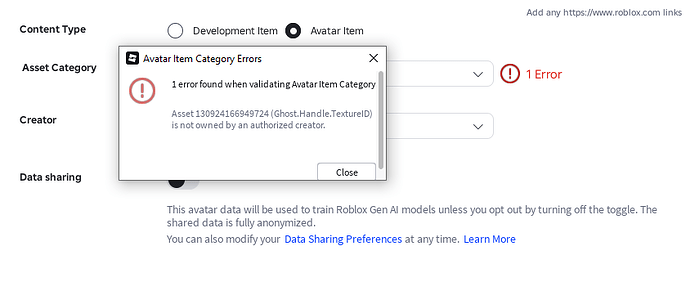 error