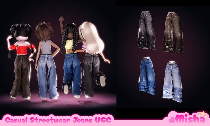 CasualStreetwearJeans