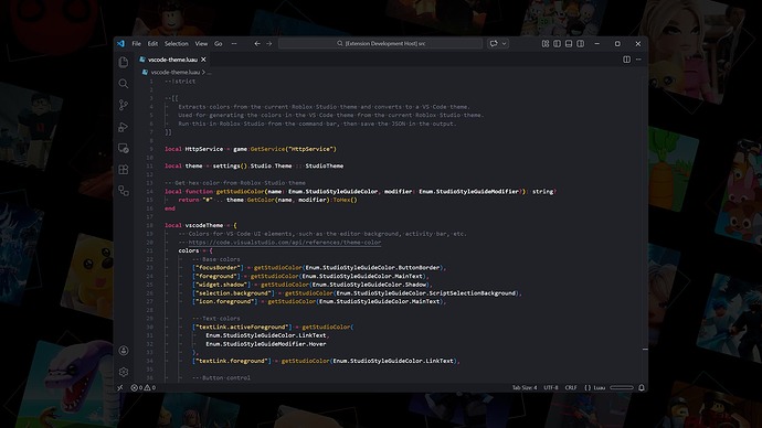 Roblox Studio Dark Extra 2