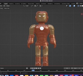 The Incredible Iron Man (Helmet Not Final)