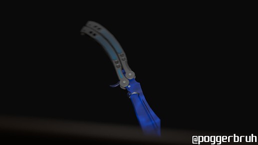 butterfly knife watermark