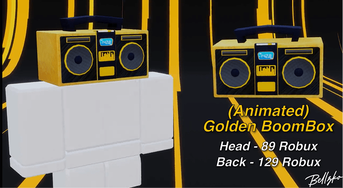 Gold Radio Head