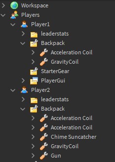 Screenshot player1 and player2