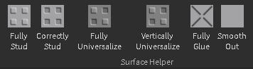 Surface Helper - Main Plugin Buttons