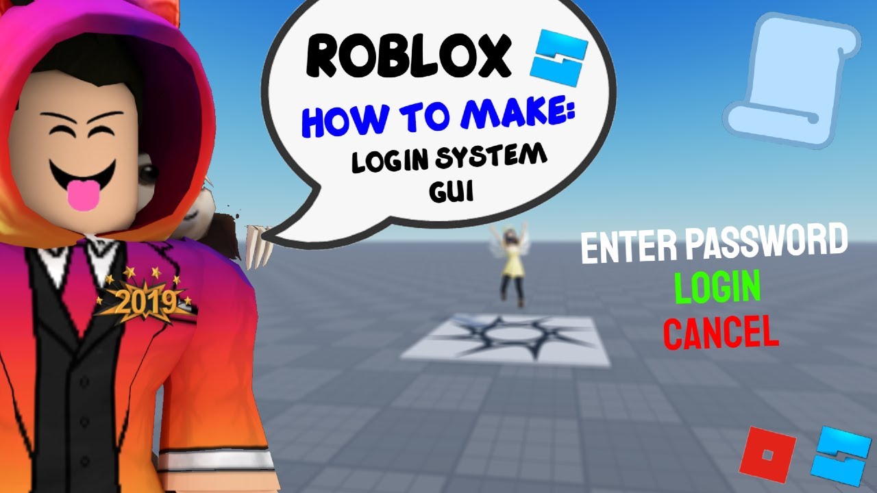 ROBLOX STUDIO | How to make a Login System (GUI)