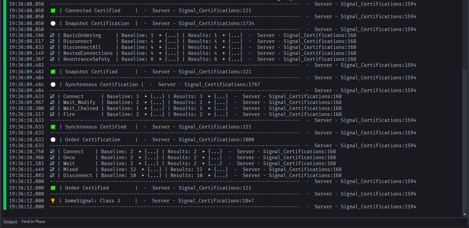 Results with PrintTestDetails (2/2)