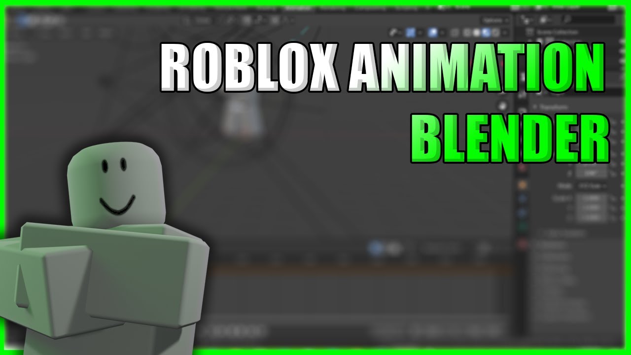 Roblox Animations In Blender | TUTORIAL (2.80)