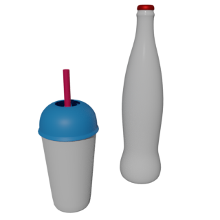Bottle and Cup