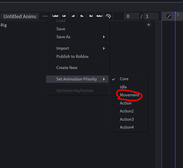 Animation Priority
