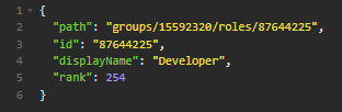 Get Group Role
