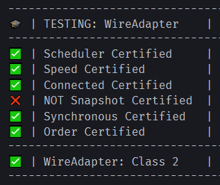 Wire Results