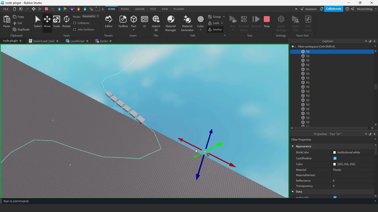 Cubic Bezier Curve Module