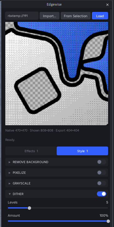 Dither Showcase