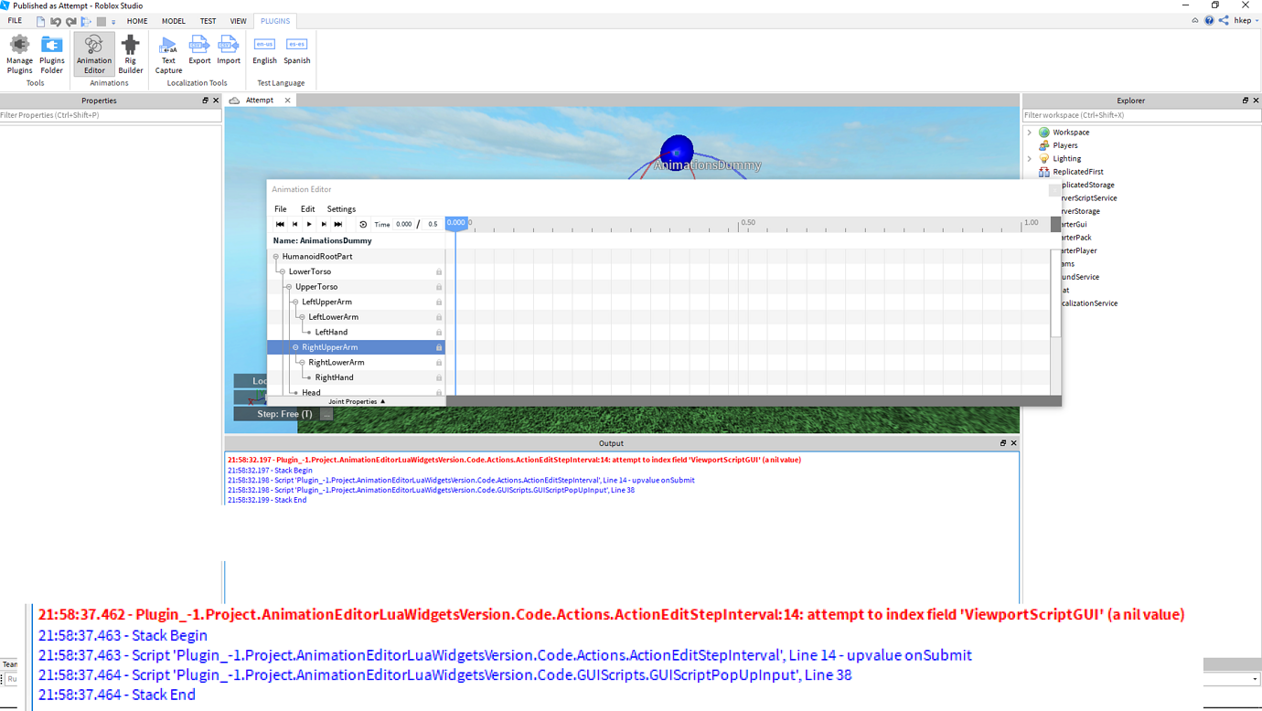 New Animation Editor Issues - Studio Bugs - Developer Forum | Roblox
