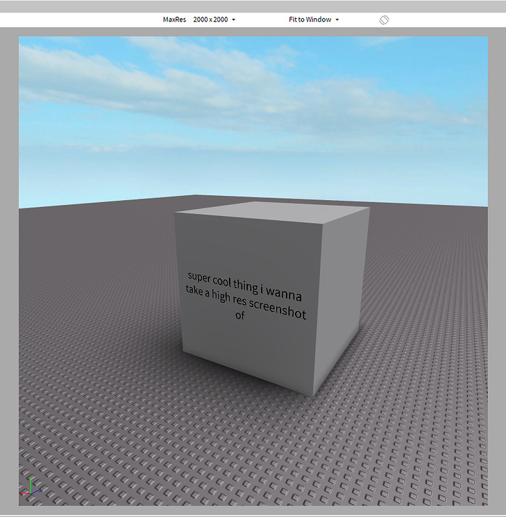 How Do I Screenshot Roblox Greater Than My Screen Resolution Art 2 729x750 