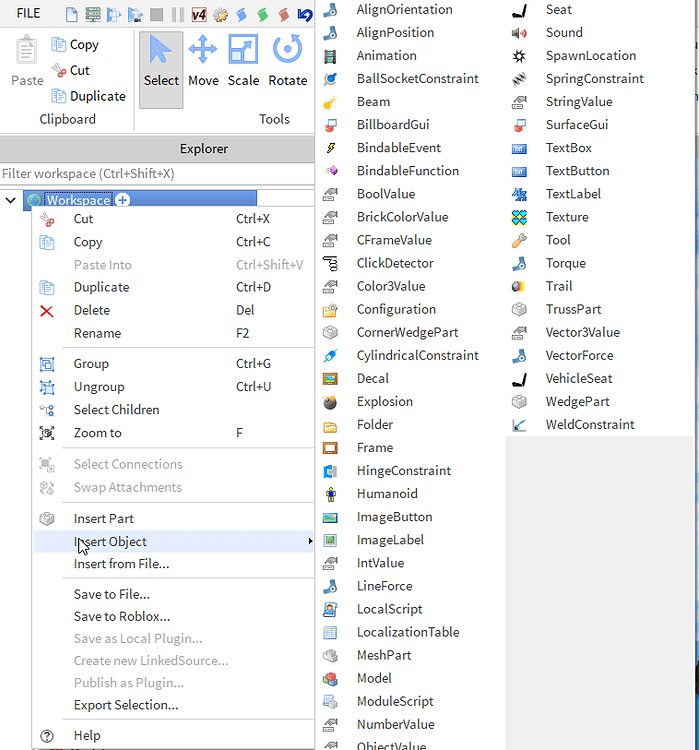 Plugin.ItemInserted Event - Studio Features - Developer Forum | Roblox