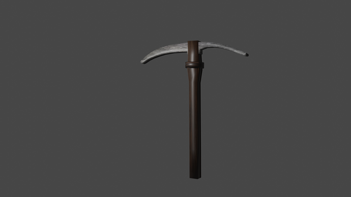 iron pickaxe