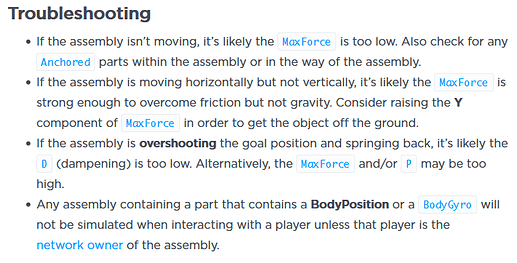 Scripting a boat and need help - Scripting Support - Developer Forum ...