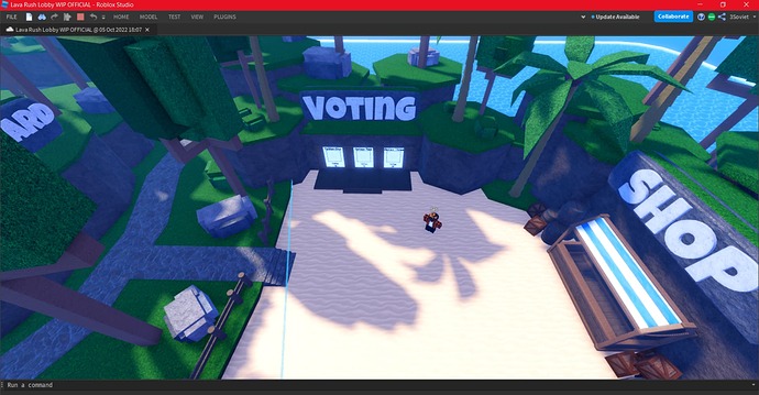 Lava Rush Lobby WIP OFFICIAL - Roblox Studio 10_5_2022 6_09_44 PM