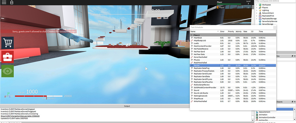 My lobby isn't rendering on my client - Engine Bugs - Developer Forum ...