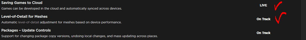 Levels of Detail for Mesh Parts - Announcements - Developer Forum | Roblox