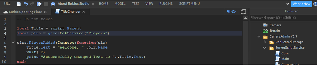My script do a error - Scripting Support - Developer Forum | Roblox