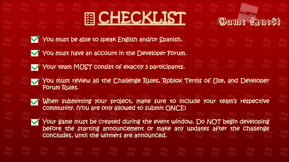 Game Quest Challenge 2021 Rules Guidelines Community Events 2 936x526 