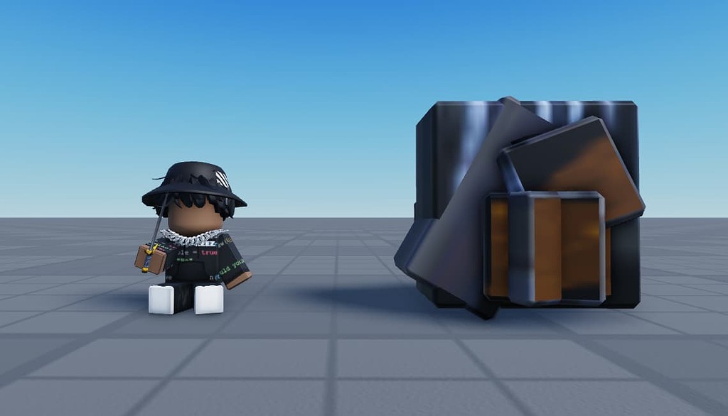 Issues with turning a character model into a Mesh Part Building