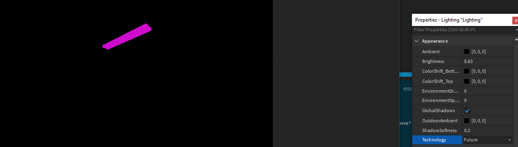 Future Lighting Missing - Game Design Support - Developer Forum | Roblox