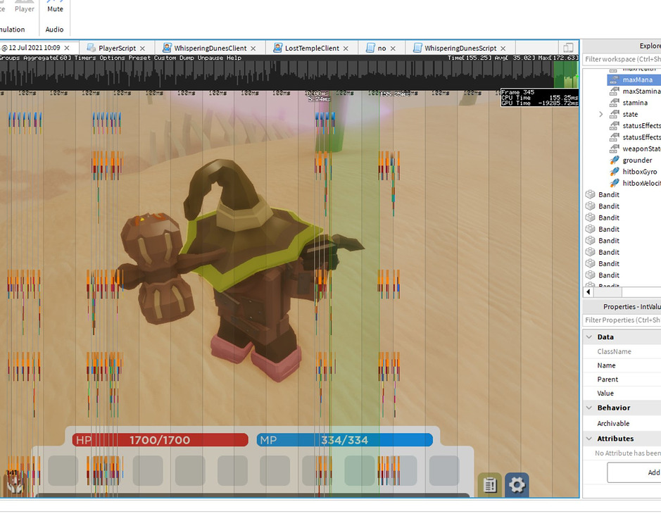 Empty MicroProfiler frames with negative GPU time - Engine Bugs ...