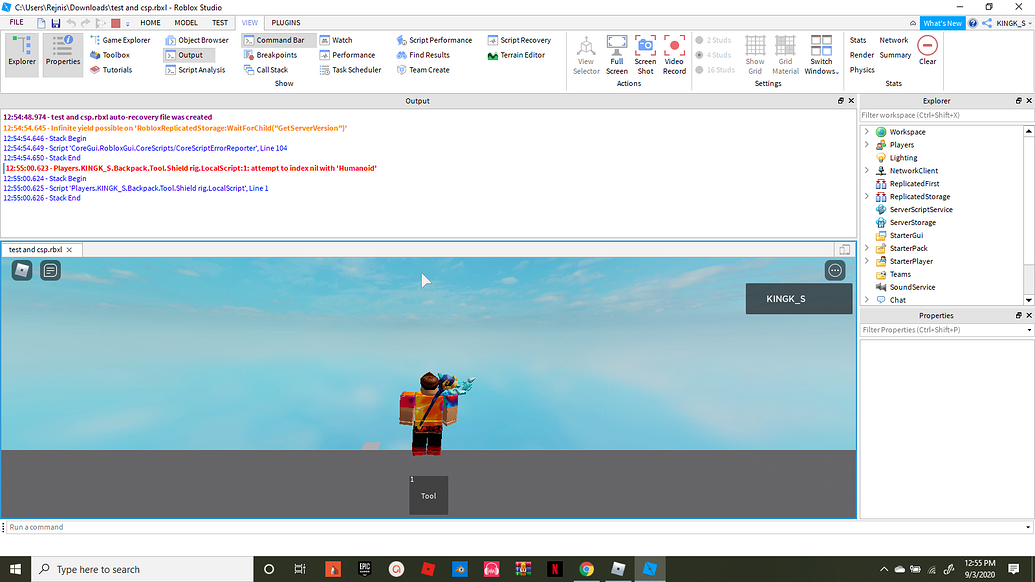 Issue with tools (scripting) - Scripting Support - Developer Forum | Roblox