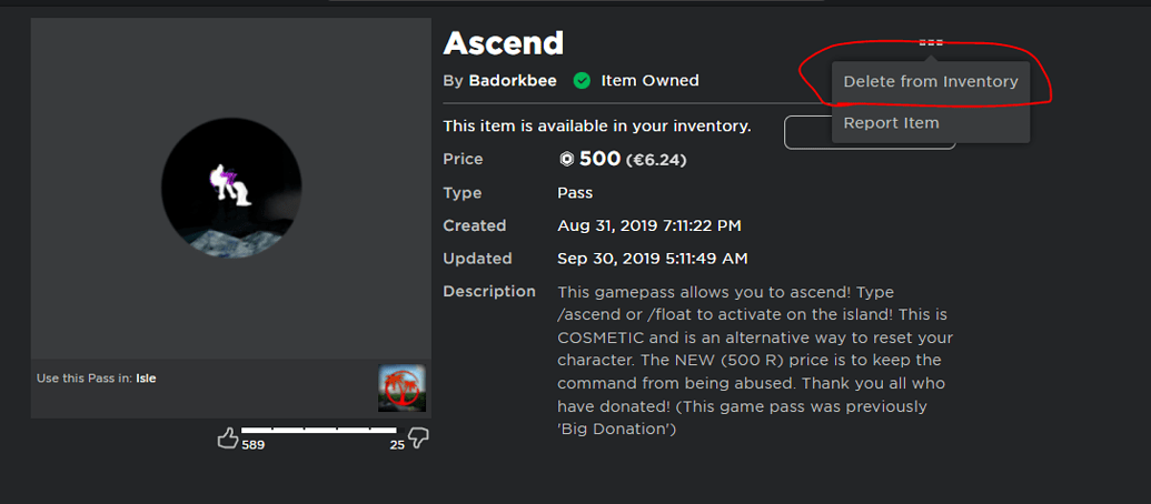 Can I reset my gamepass - Scripting Support - Developer Forum | Roblox