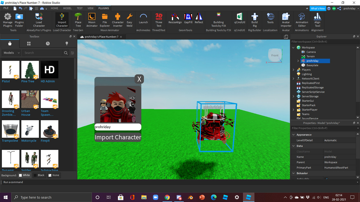 Avatar not loading properly - Building Support - Developer Forum | Roblox