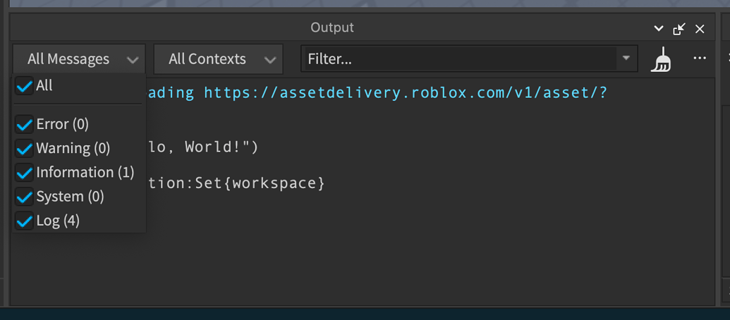 Command Bar won't run any code passed through it - Studio Bugs ...