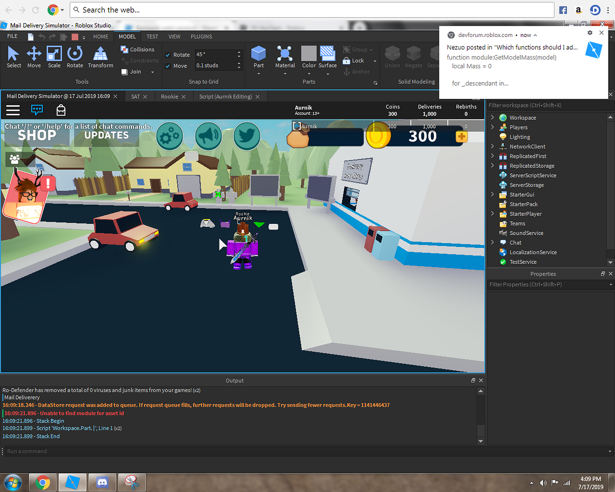 Backpack weld solution! - Scripting Support - Developer Forum | Roblox