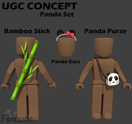 Panda UGC Concept SET