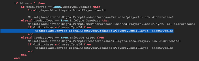 PromptGamePassPurchase Error - Scripting Support - Developer Forum | Roblox