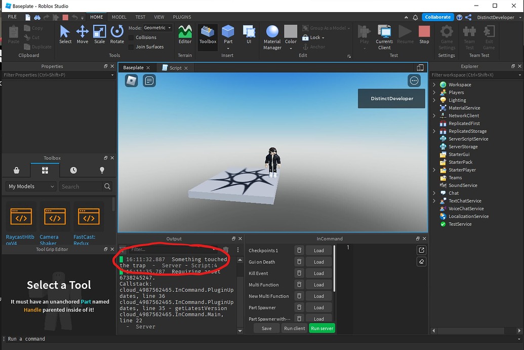 Script Crashing Everything Inside - Scripting Support - Developer Forum ...