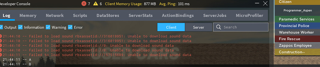 Player List Disable - Not Working? - Scripting Support - Developer ...