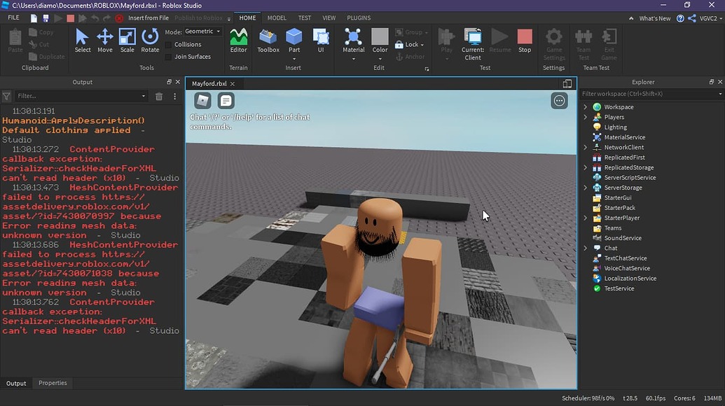 Games and studio failing to load - Engine Bugs - Developer Forum | Roblox